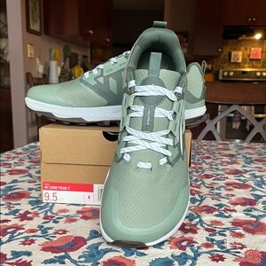 Altra Lone Peak 7 Sage Green Shoes - Women’s 9.5